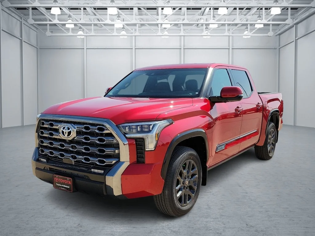 New 2026 Supersonic Red Toyota Platinum image 1