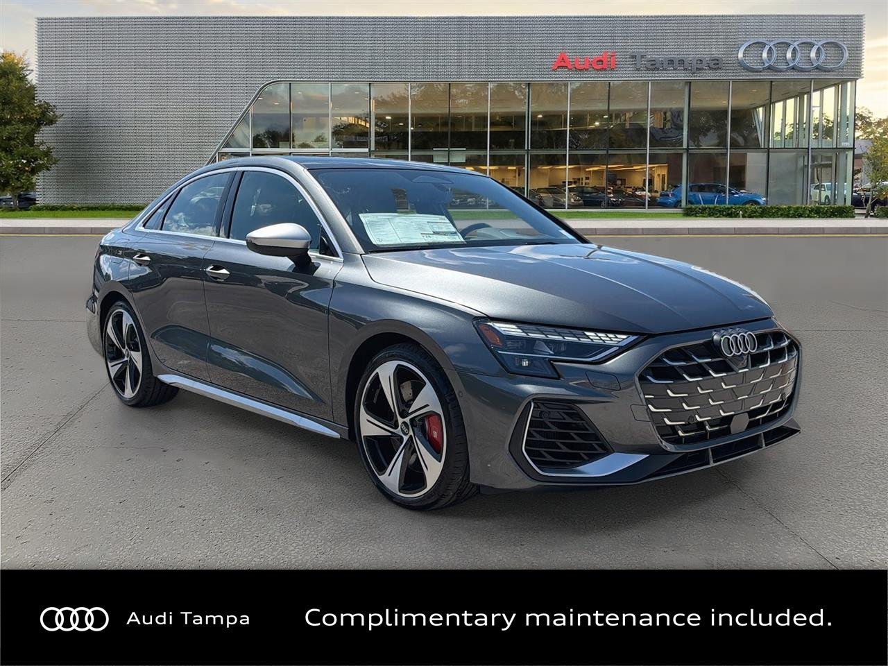 New 2026 Daytona Gray Pearl Effect Audi 4DR QTRO 2.0 TFSI image 1