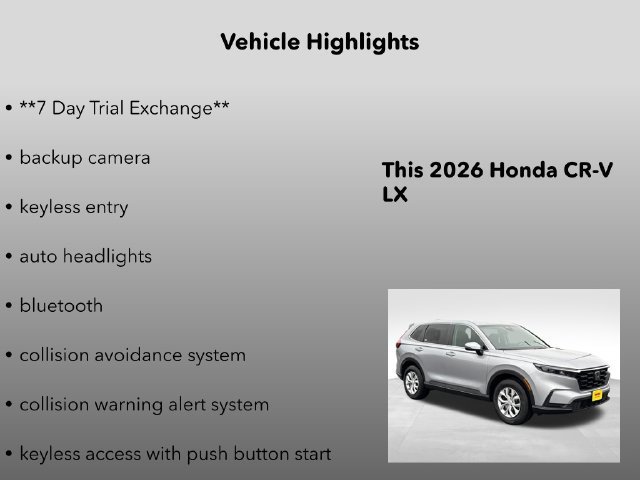 New 2026  Honda LX image 5