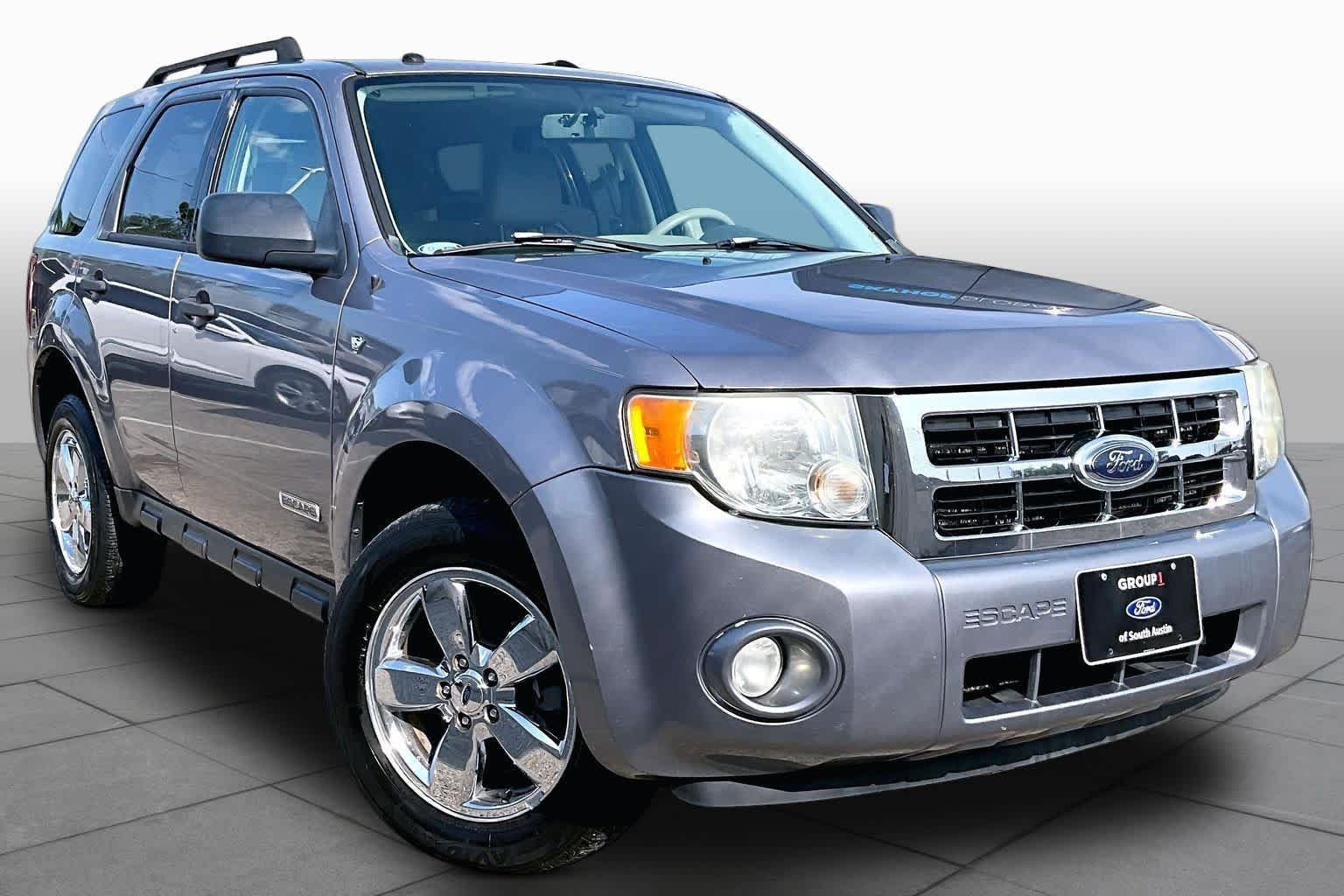 Used 2008 Ford Escape XLT with VIN 1FMCU03168KE48826 for sale in Austin, TX