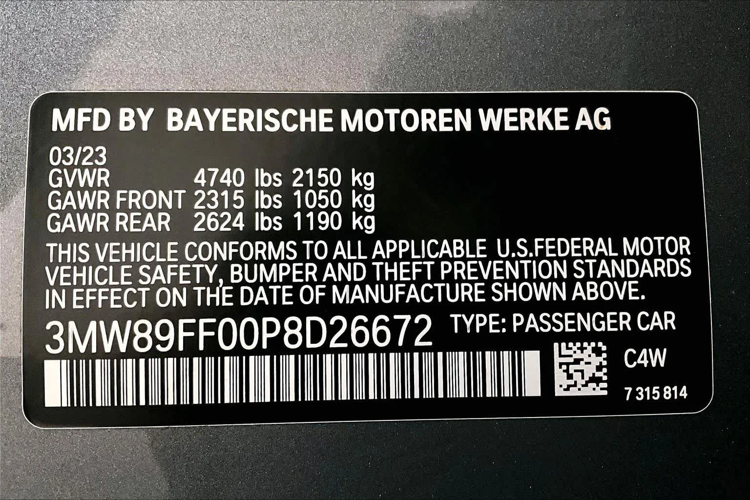 Certified Used 2023 Skyscraper Grey Metallic BMW 330i xDrive image 33