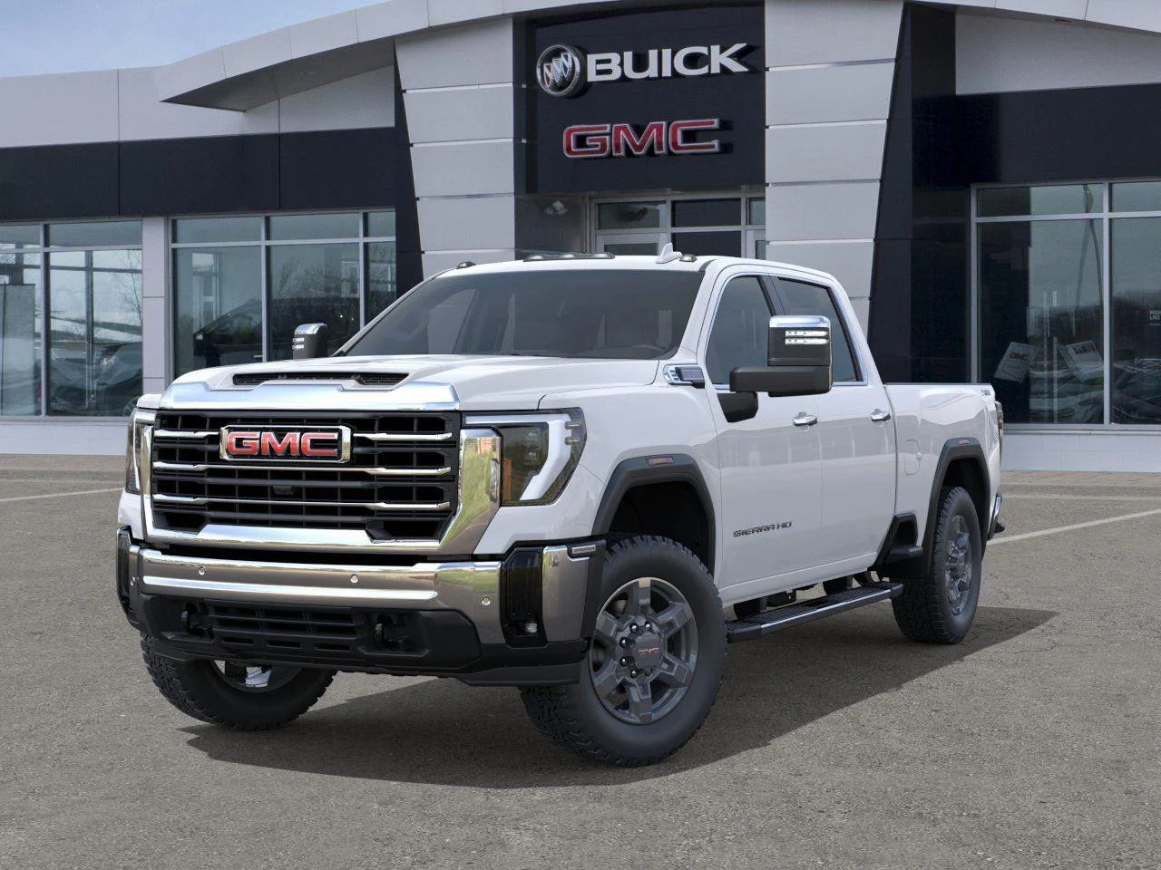 New 2026 Summit White GMC SLT image 6