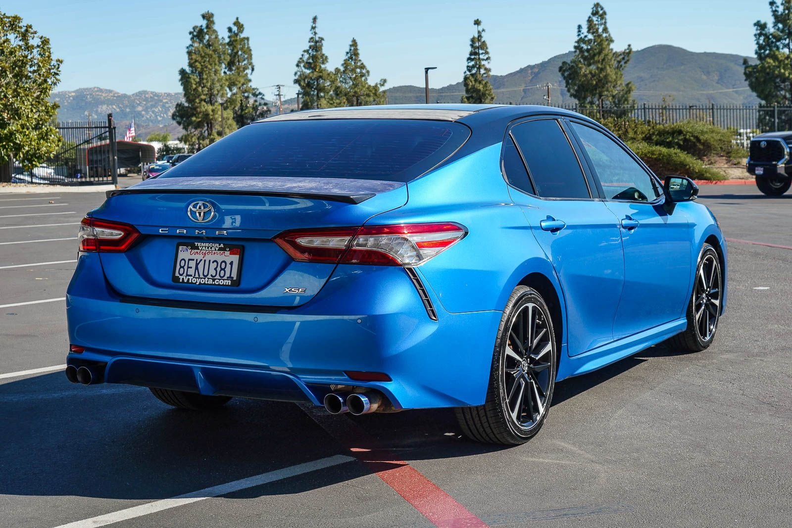 Certified Used 2018 Midnight Black Metallic Toyota XSE image 7