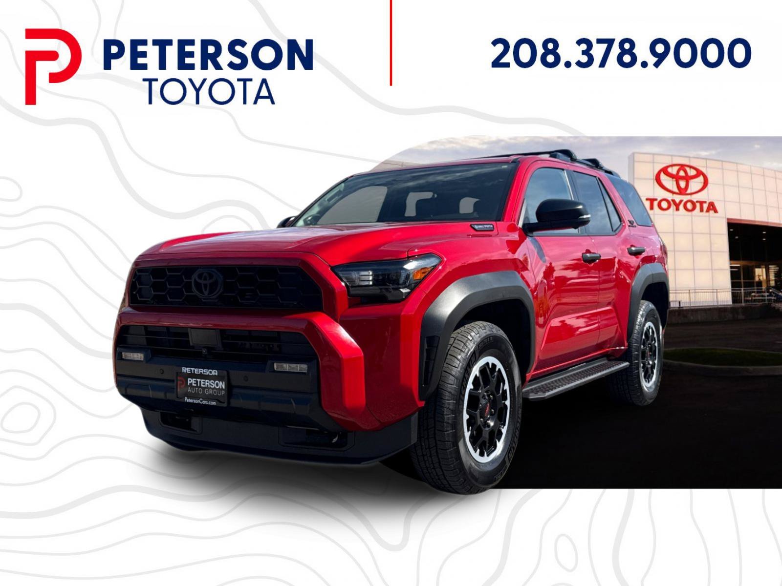 Used 2025 Red Toyota TRD Off Road Premium image 7