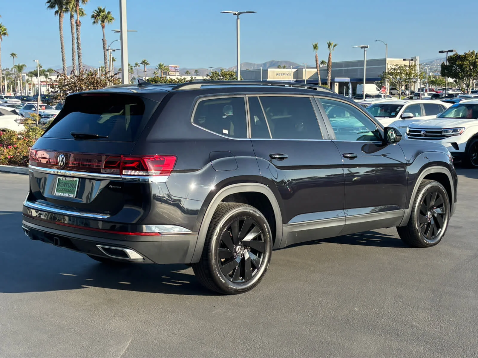 New 2026 Deep Black Pearl Volkswagen 2.0T SE w/Technology image 3