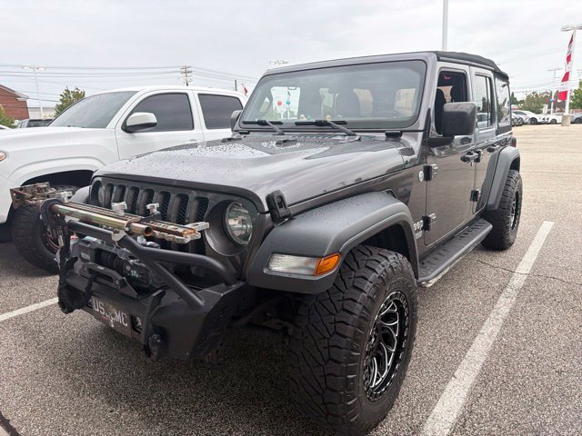 Used 2020 Gray Jeep Sport S 4x4 image 4