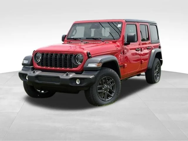 New 2026 Firecracker Red Clear-Coat Exterior Paint Jeep Sport S image 5