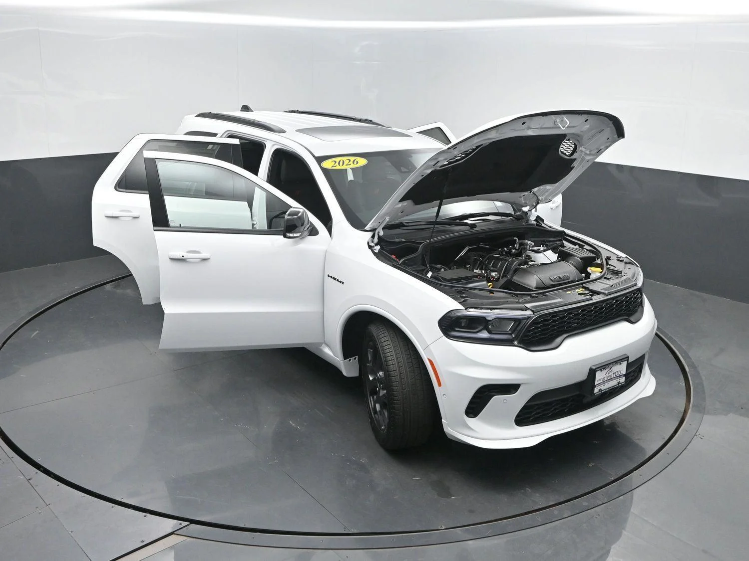New 2026 White Knuckle Clear-Coat Exterior Paint Dodge GT Plus HEMI V8 image 48