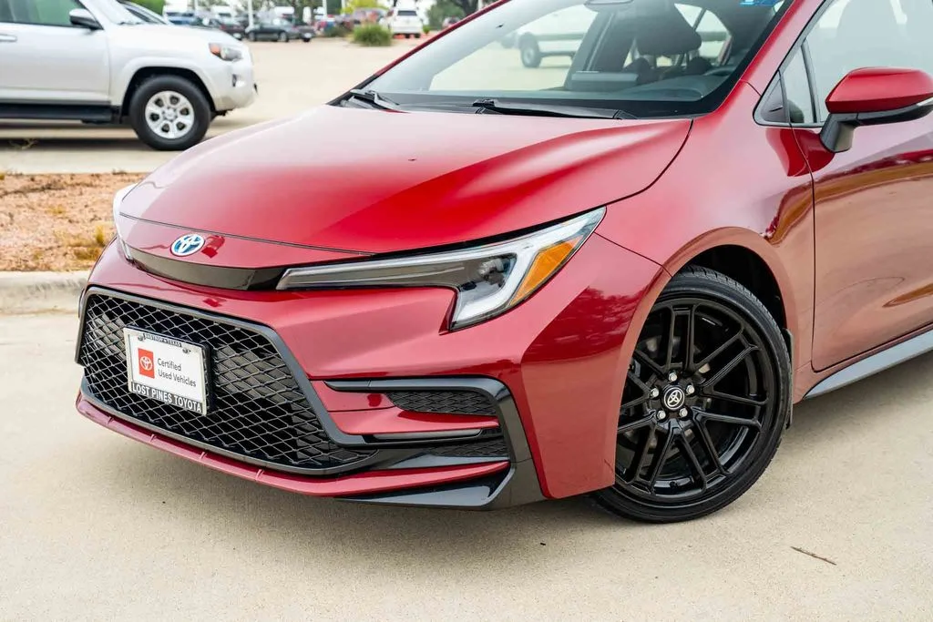 Certified Used 2025 Red Toyota SE image 7