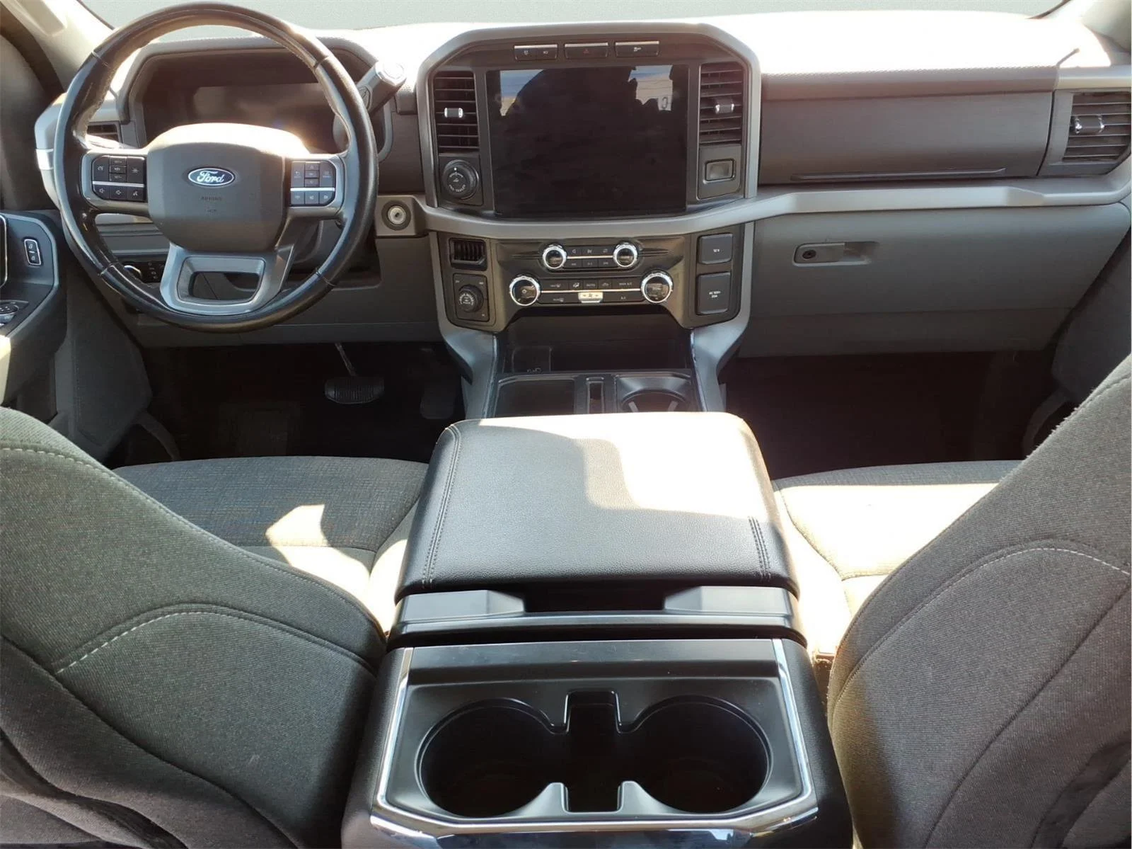 Used 2024 Darkened Bronze Metallic Brown Ford XLT image 2