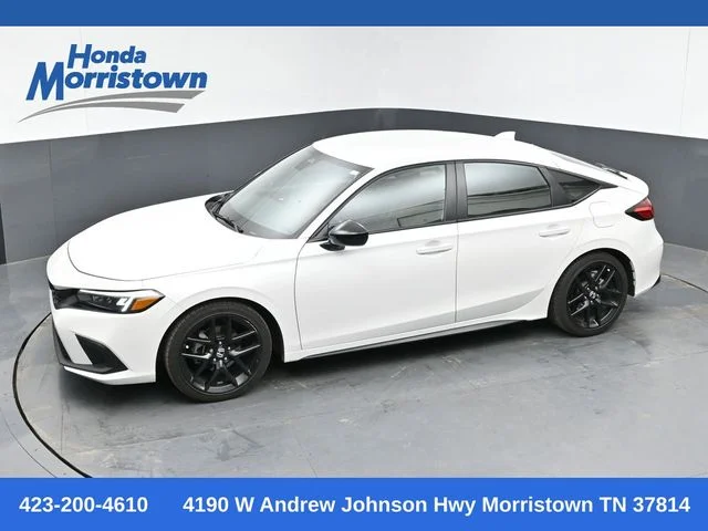 Used 2024 Platinum White Pearl Honda Sport image 1