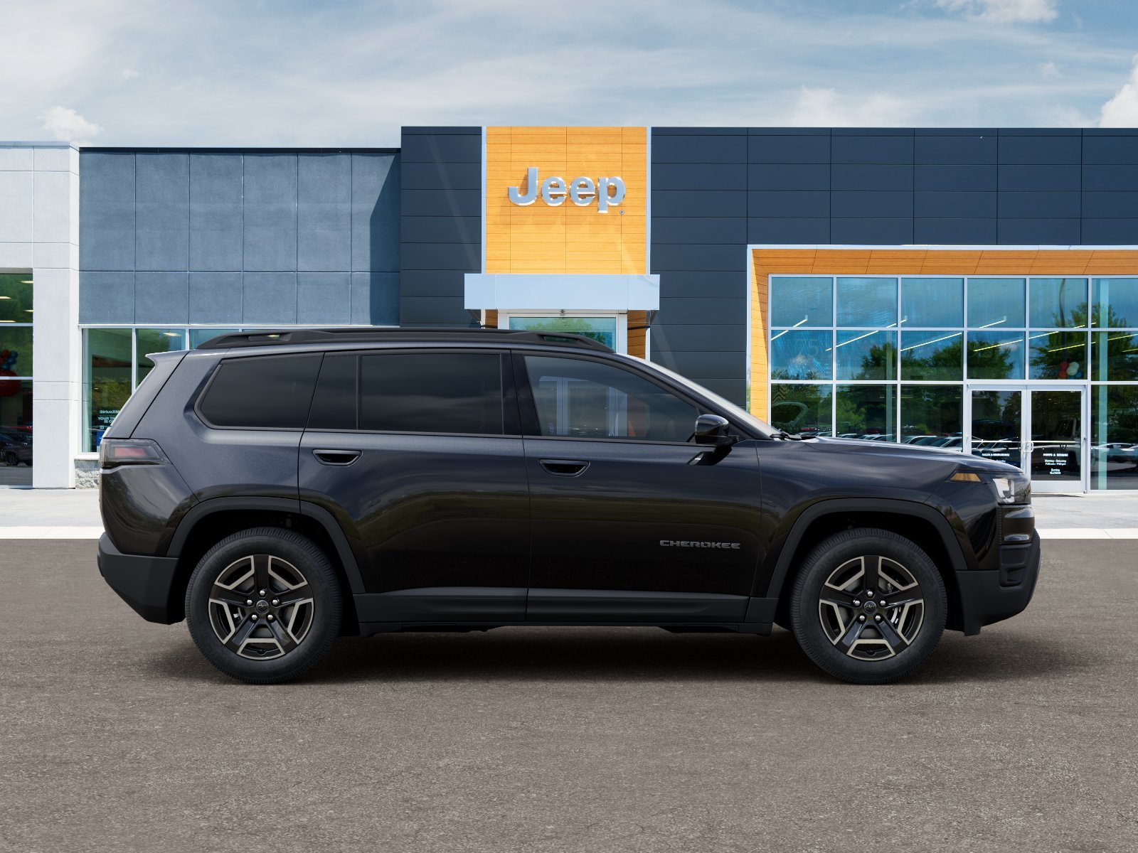 New 2026 Diamond Black Crystal Pearl-Coat Exterior Paint Jeep Laredo image 47