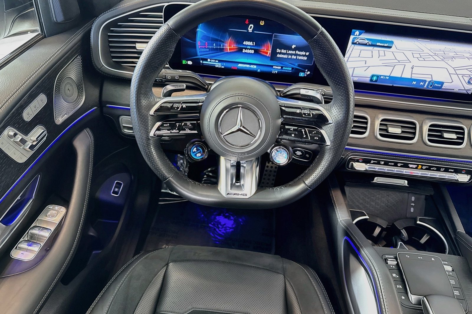 Used 2024 Polar White Mercedes-Benz AMG® GLE 53 image 21