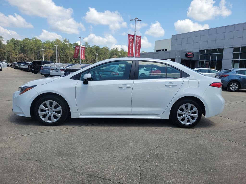 Certified Used 2024 White Toyota LE image 2