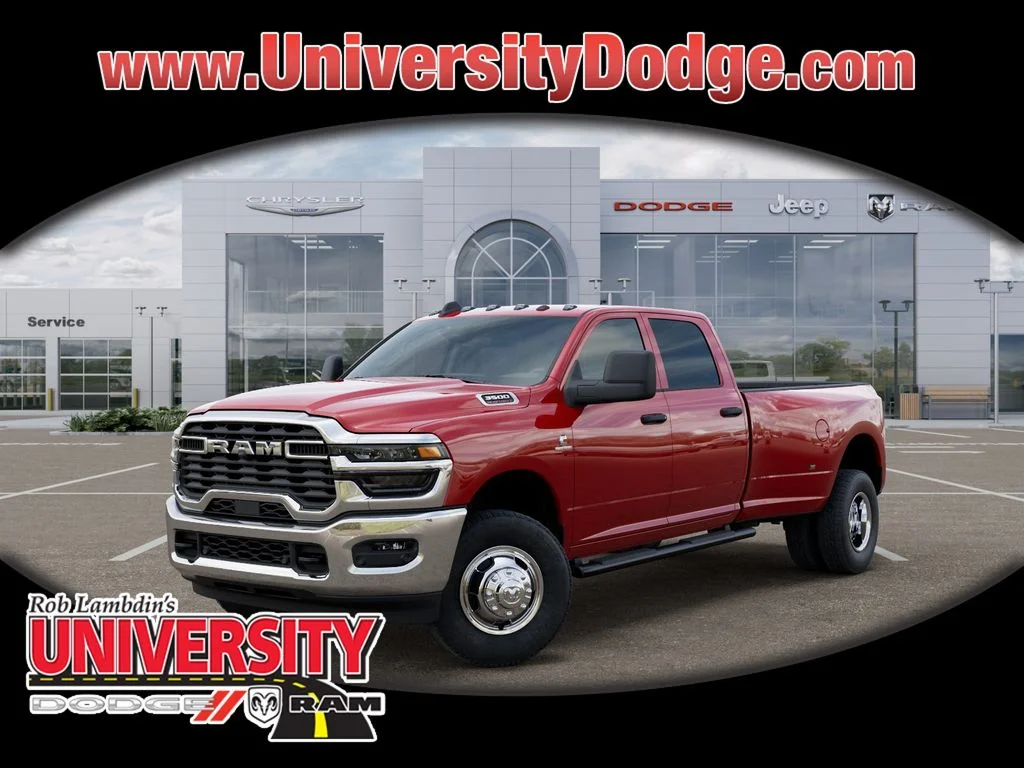 New 2026 Flame Red Clear-Coat Exterior Paint RAM Tradesman image 1