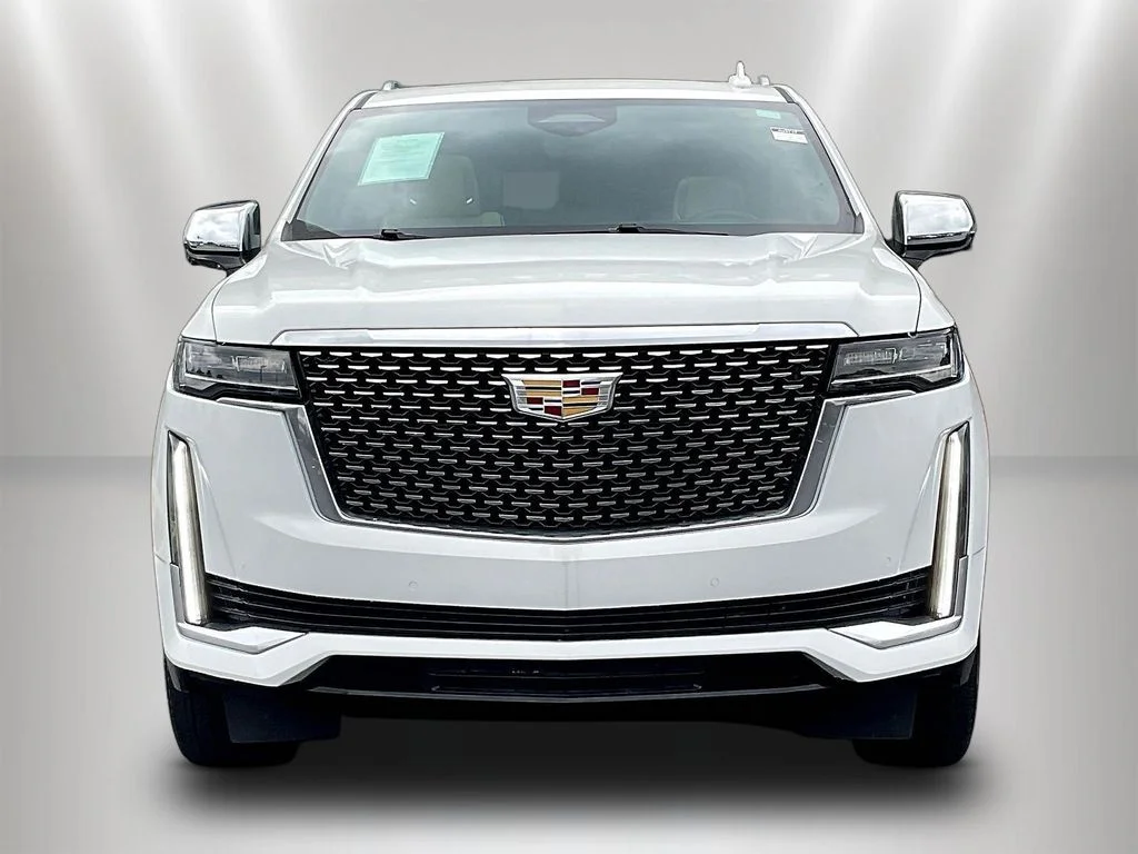 Used 2024 Crystal White Tricoat Cadillac Premium Luxury image 2