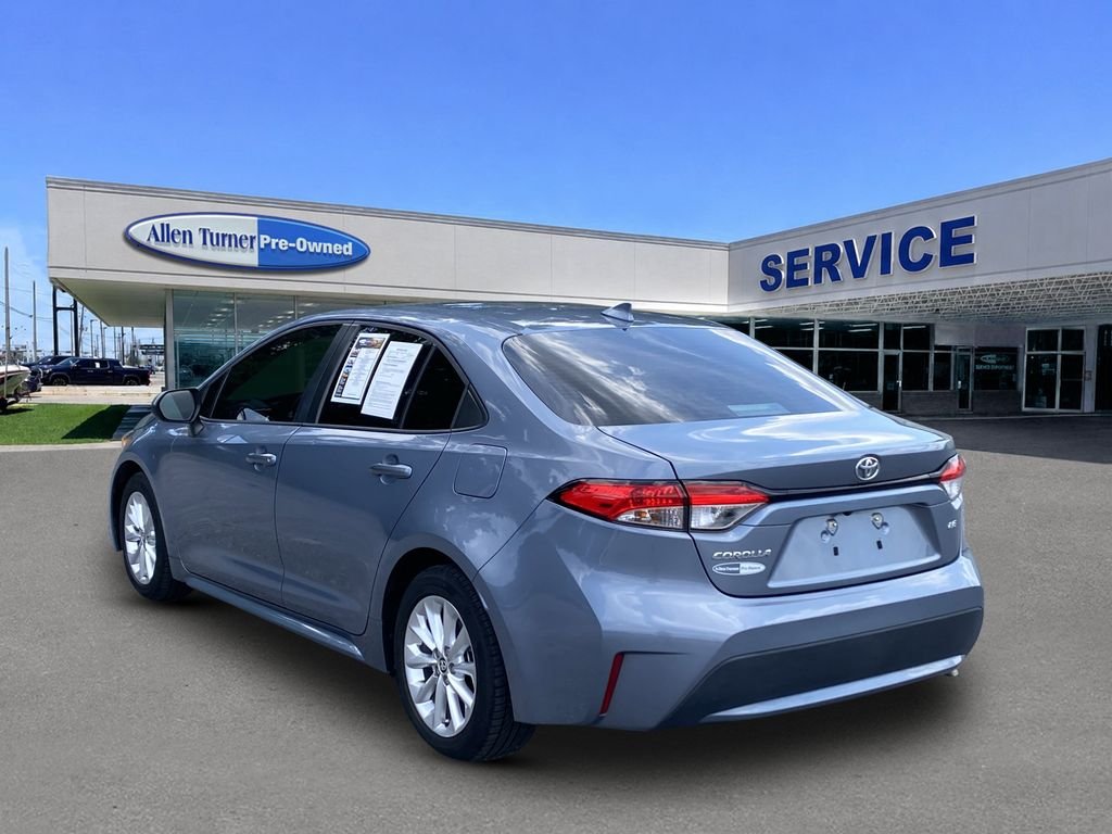 Used 2021 Celestite Toyota LE image 6