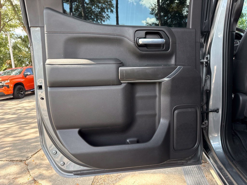 Used 2021 SATIN STEEL METALLIC GMC AT4 image 34