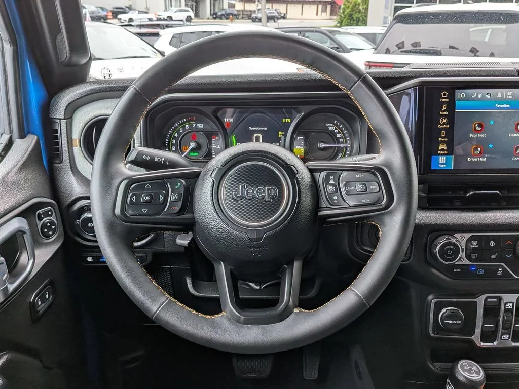 Used 2024 Blue Jeep Sport S 4xe image 13
