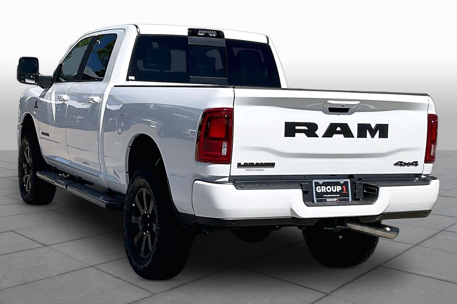 New 2027 Bright White Clear-Coat Exterior Paint RAM Laramie image 12