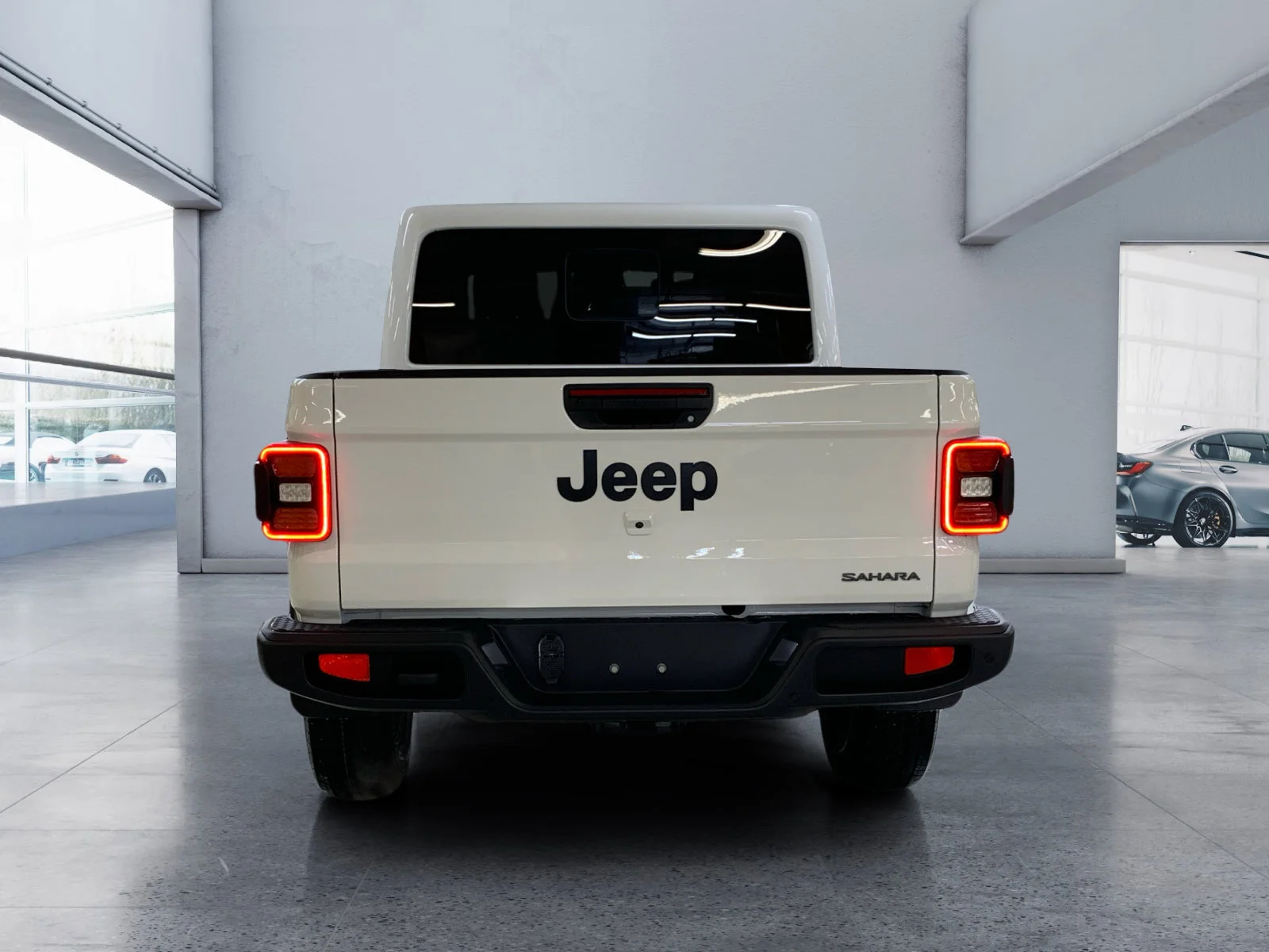 New 2026 Bright White Jeep Sahara image 4