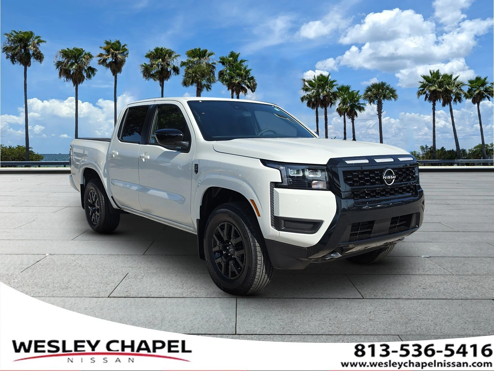 New 2026 Glacier White Nissan Crew Cab SV image 1