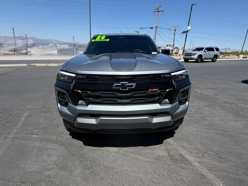 Used 2024 Sterling Gray Metallic Chevrolet Z71 image 8