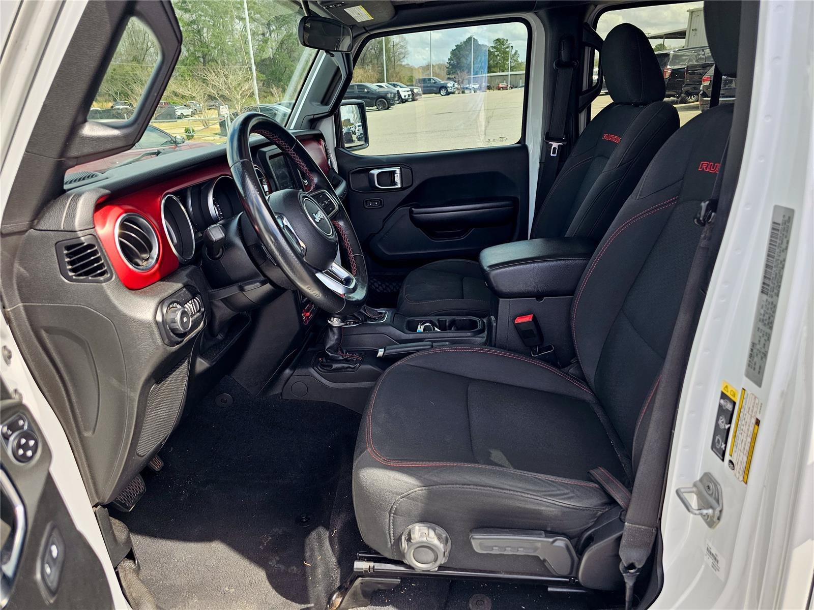 Used 2020 Bright White Clearcoat Jeep Rubicon image 18