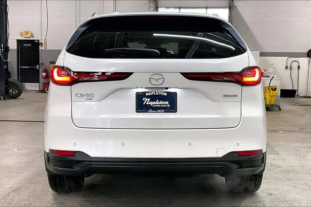 New 2026 Rhodium White Premium Mazda 3.3 Turbo Preferred AWD image 4