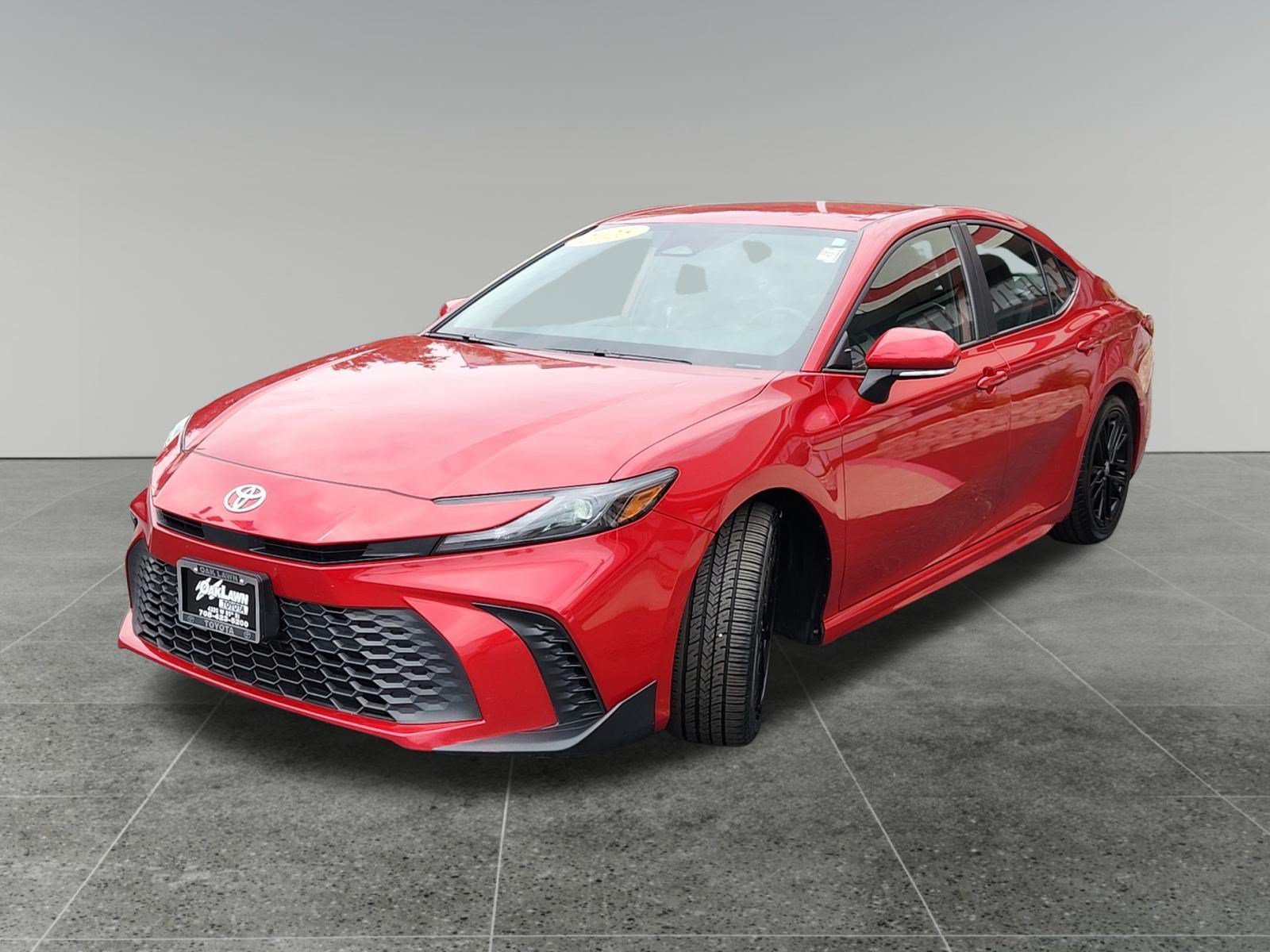 Certified Used 2025 Red Toyota SE image 3
