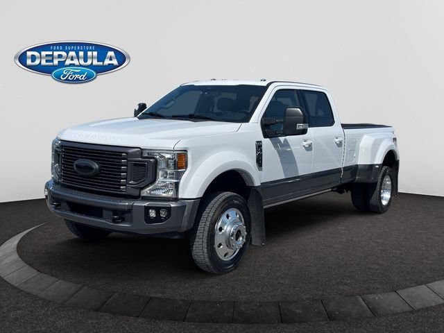 Used 2022 Oxford White Ford Lariat image 1