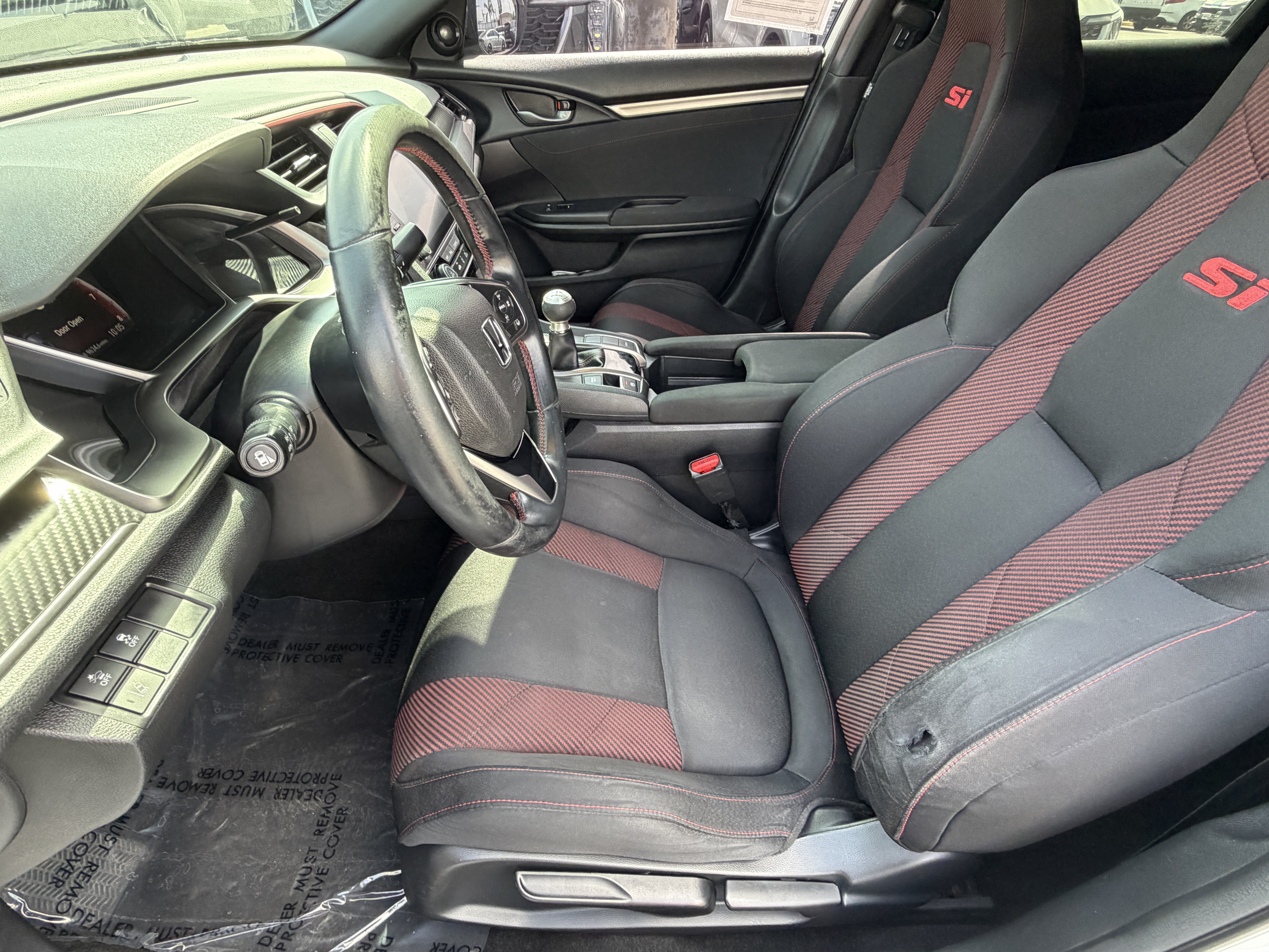 Used 2020 Platinum White Pearl Honda Si image 15