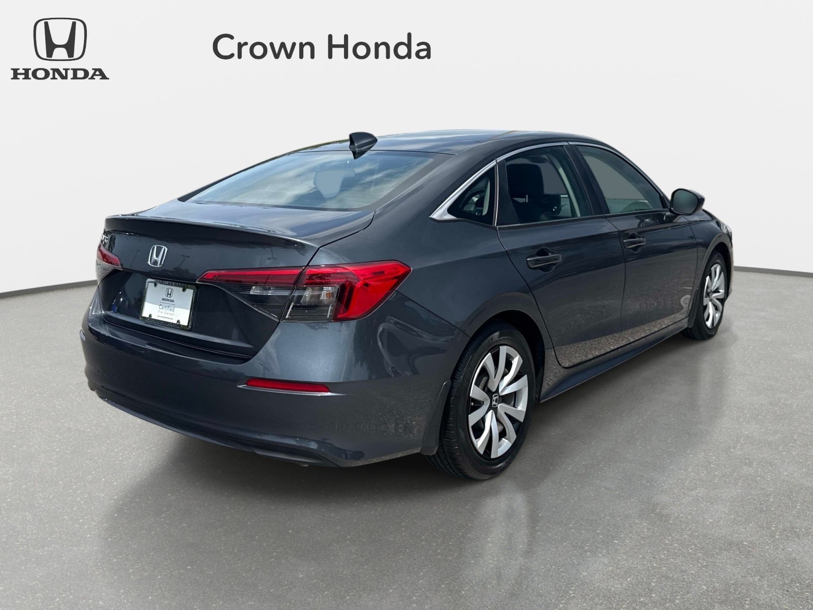 Used 2023 Meteorite Gray Metallic Honda LX image 4