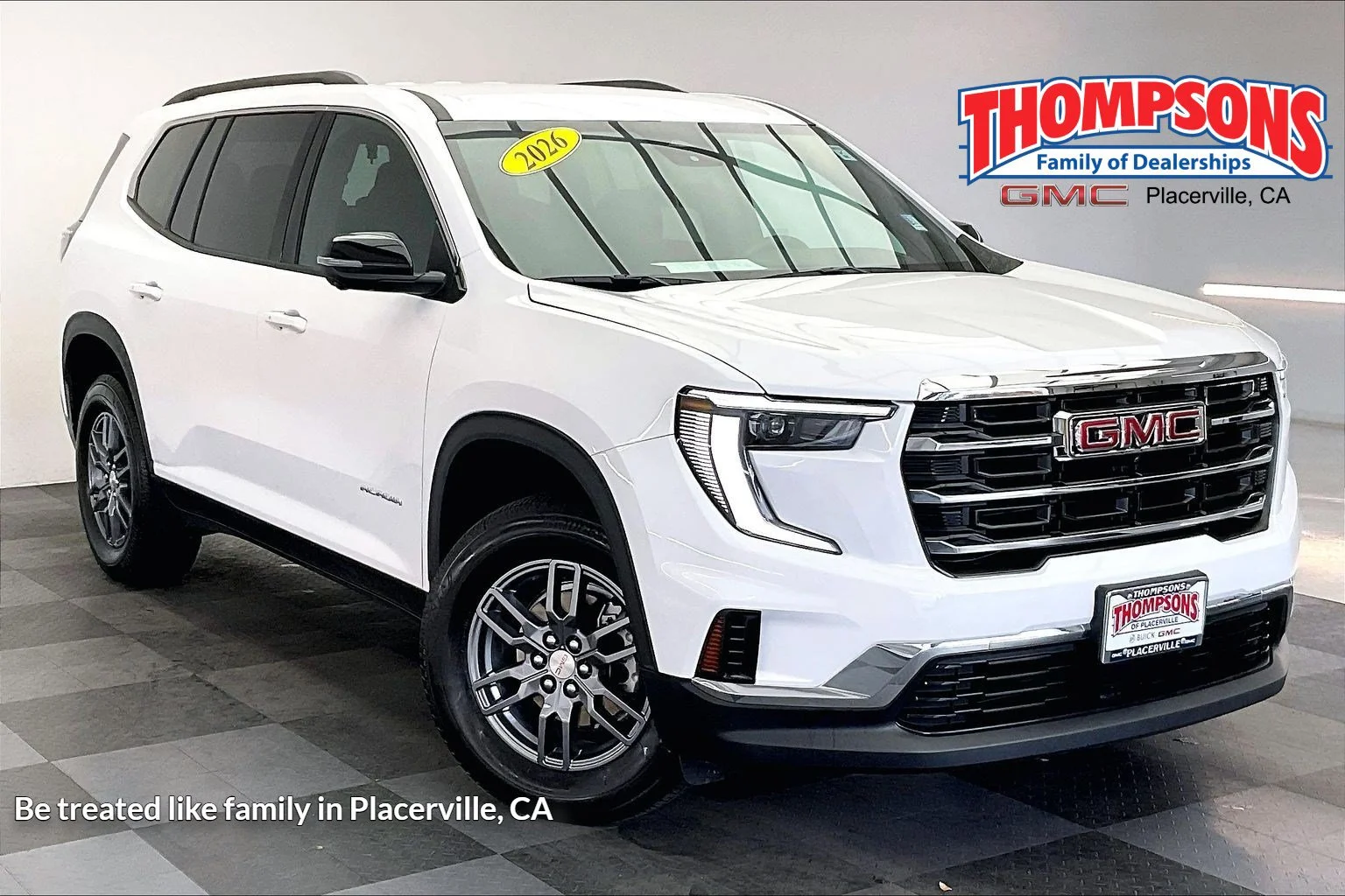 Used 2026 Summit White GMC AWD Elevation image 1