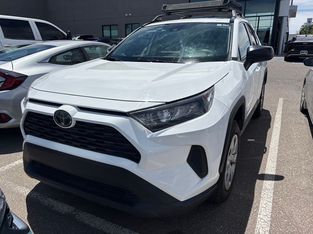 Used 2021 White Toyota LE image 2