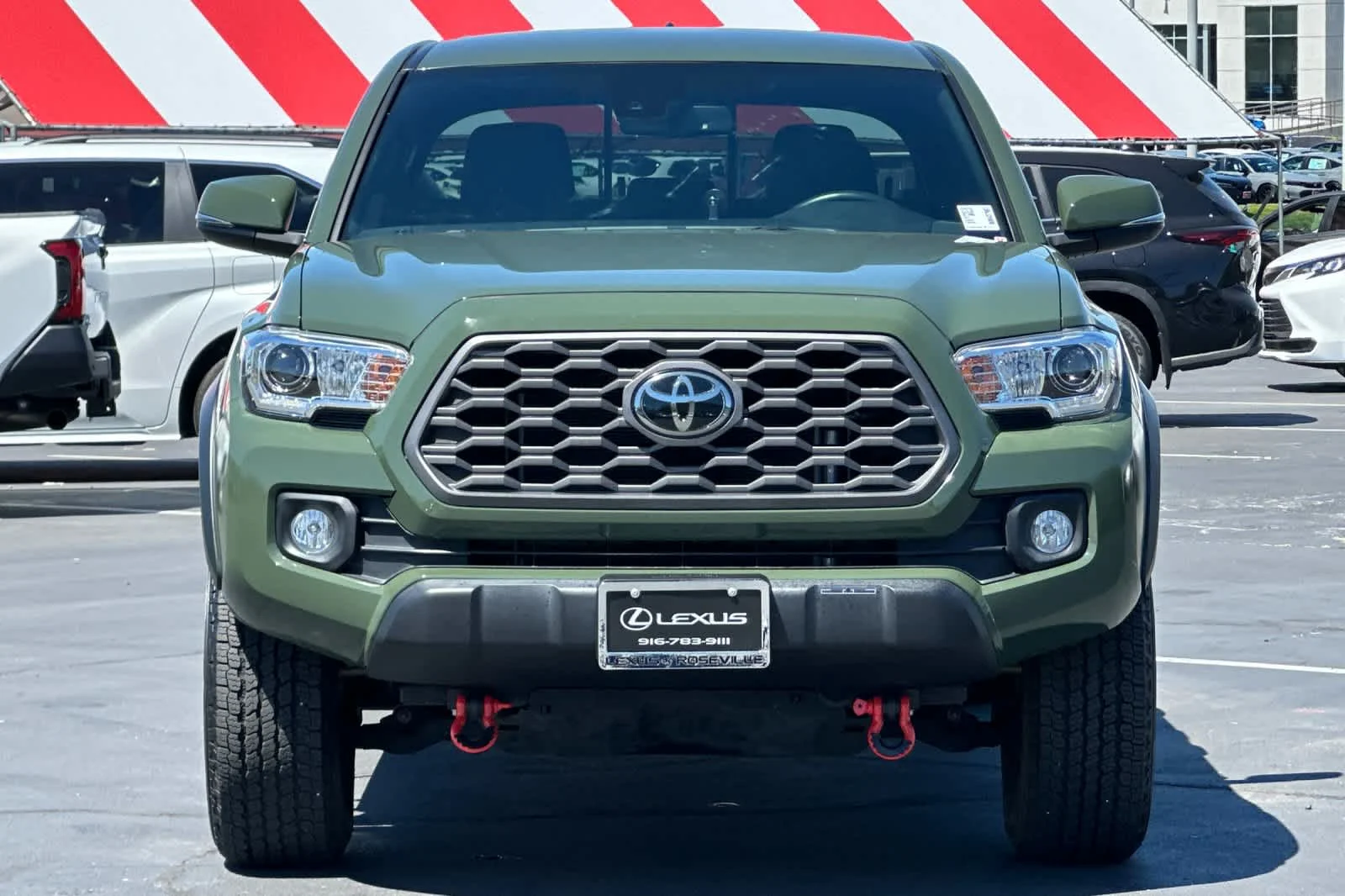 Used 2021 Army Green Toyota TRD Off Road image 10