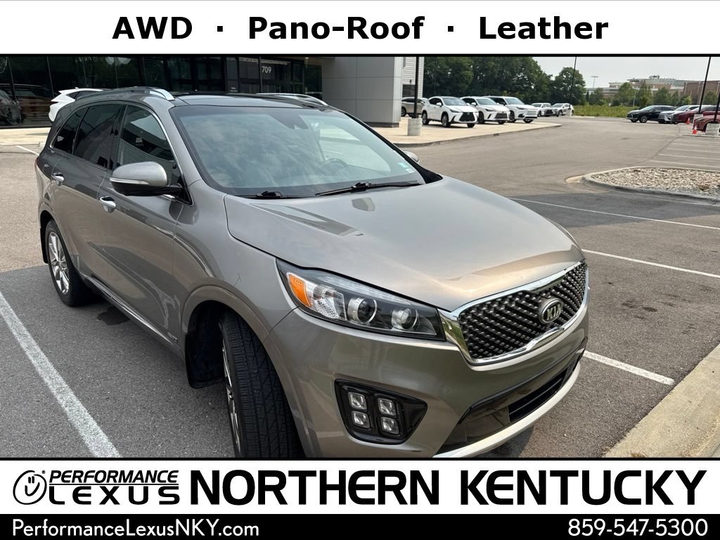 Used 2018 Titanium Silver Kia SX Limited V6 image 1