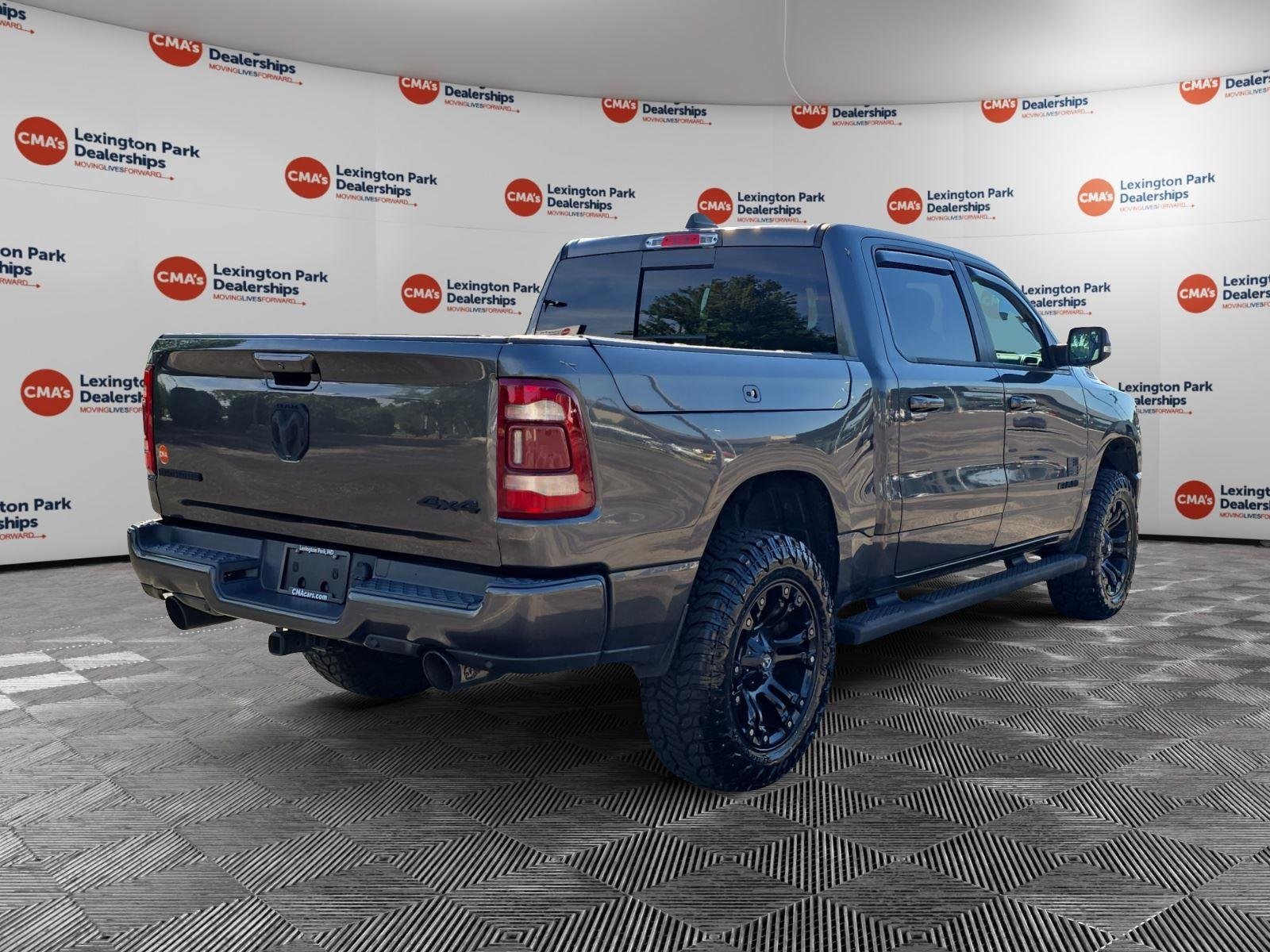 Used 2019 Granite Crystal Metallic Clearcoat Ram Big Horn/Lone Star image 7