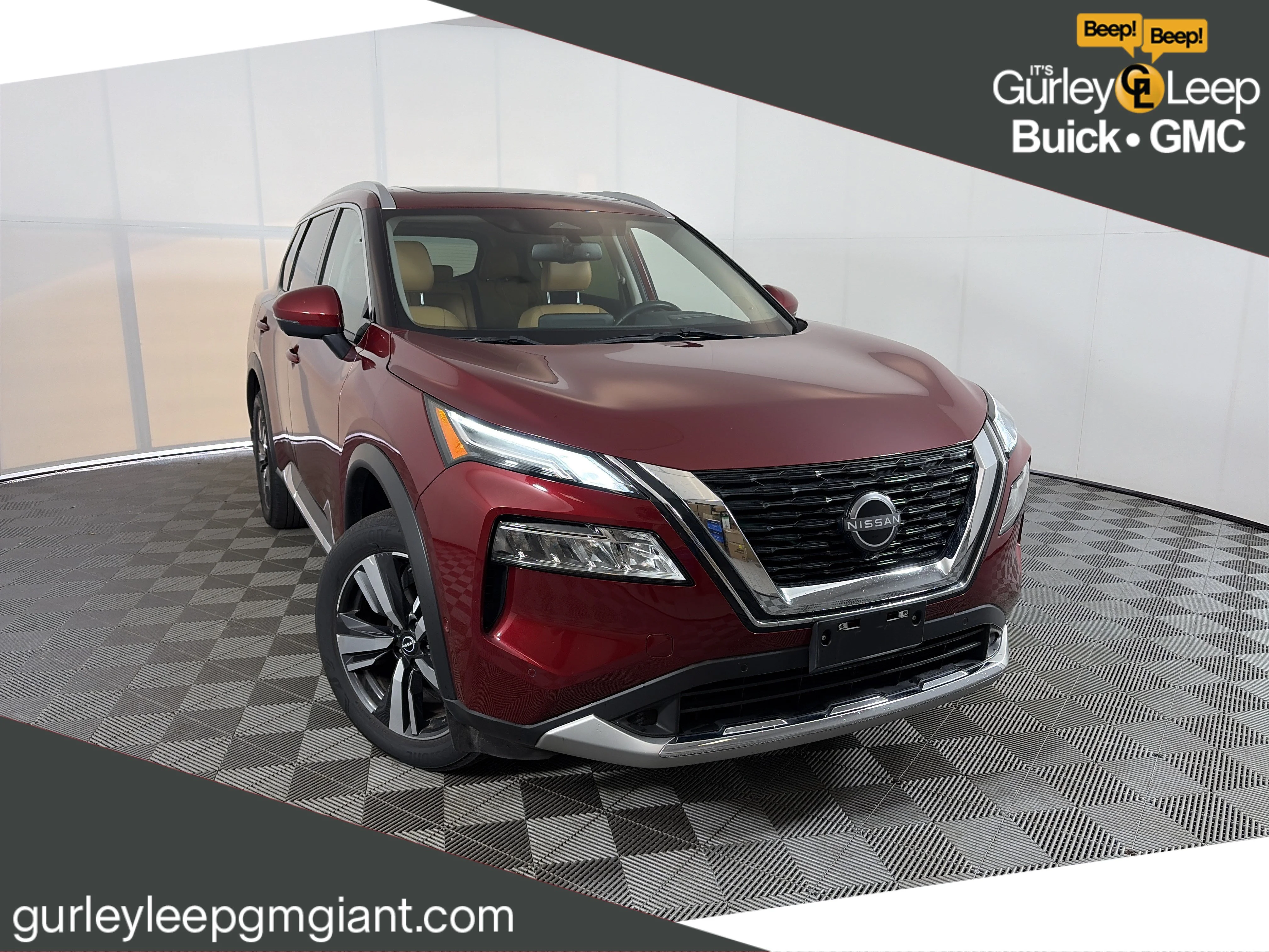 Used 2023 Scarlet Ember Tintcoat Nissan Platinum image 1