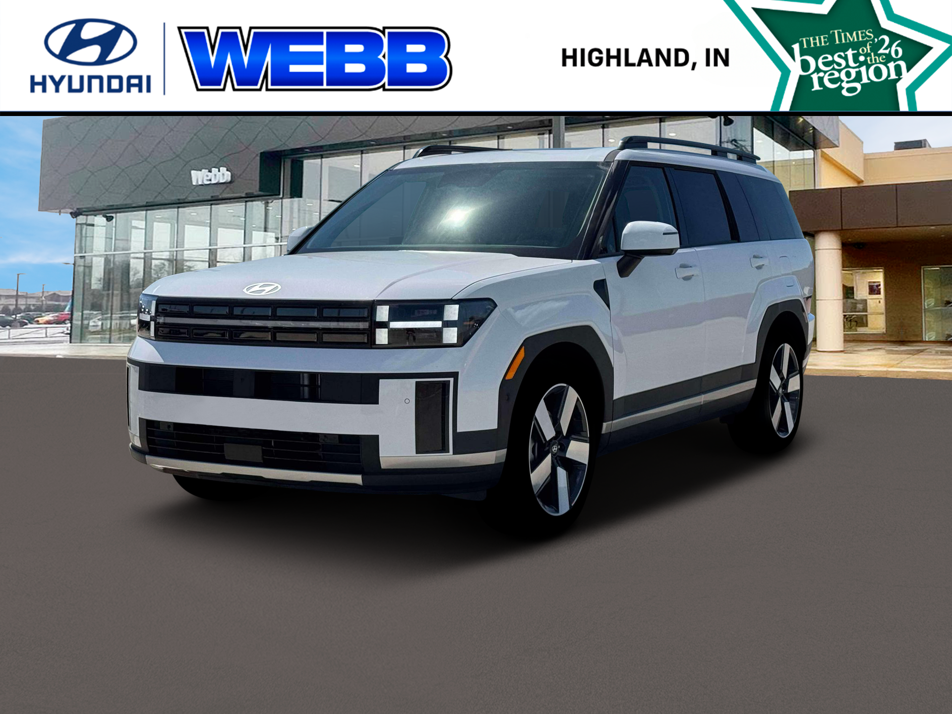 New 2026 White Hyundai Limited AWD image 1