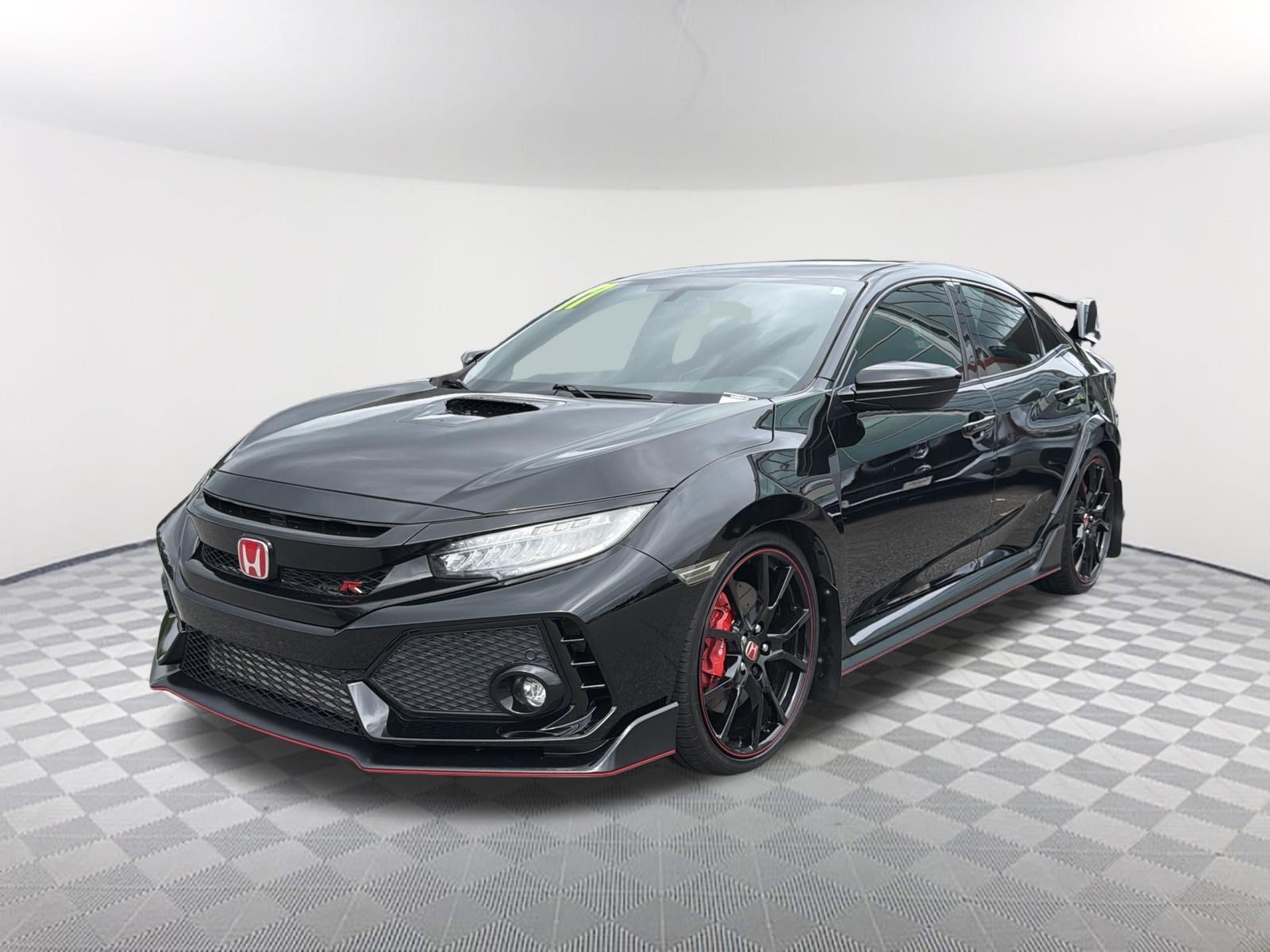 Used 2017 Crystal Black Pearl Honda Type R Touring image 3