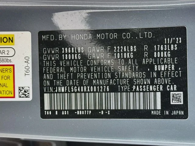 Used 2024 Gray Honda  image 30