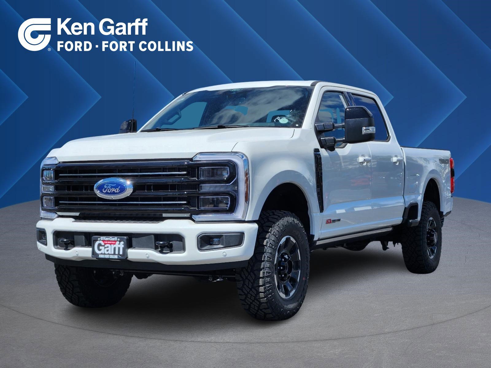New 2026 Star White Metallic Tri-Coat Ford Platinum image 1