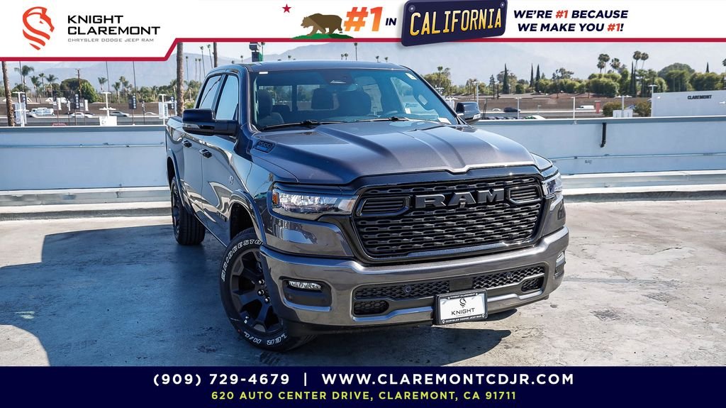 New 2026 Crystal Metallic Ram Big Horn/Lone Star image 1