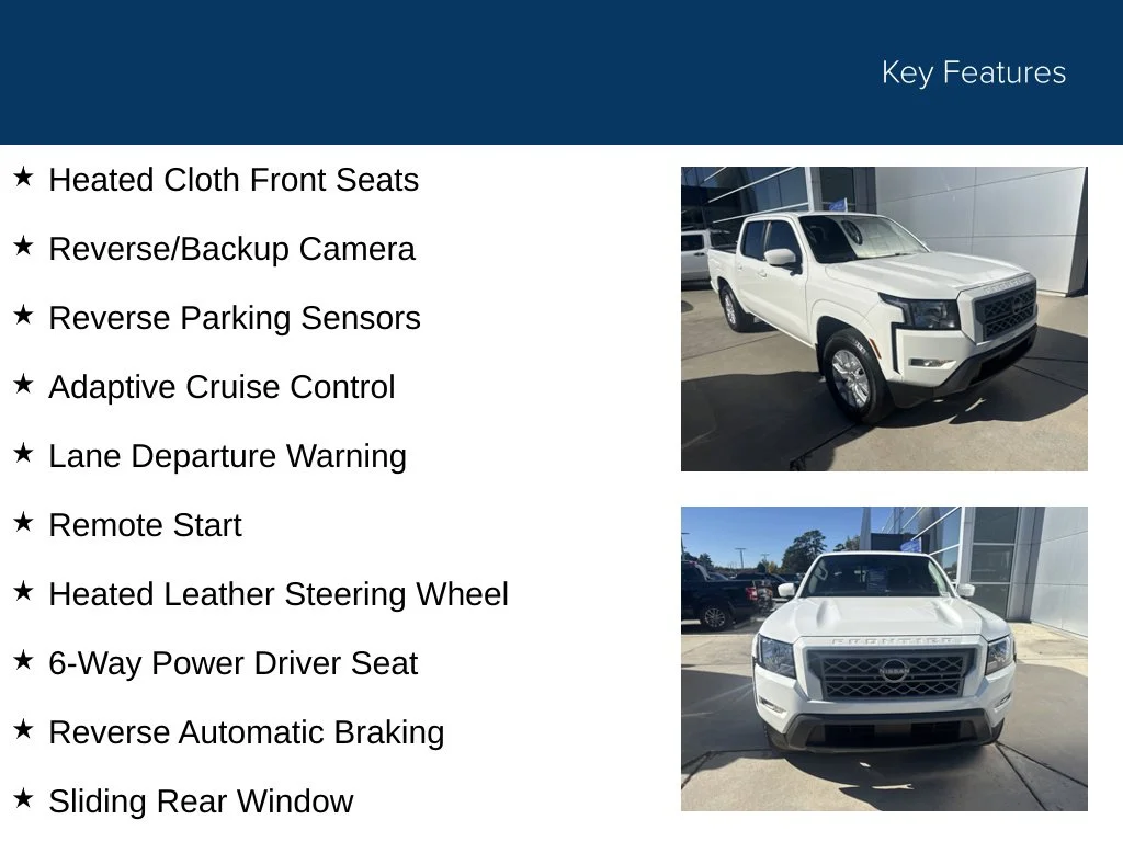 Used 2022 Glacier White Nissan SV image 33