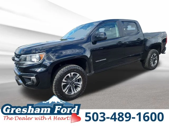 Certified Used 2021 Black Chevrolet Z71 image 1