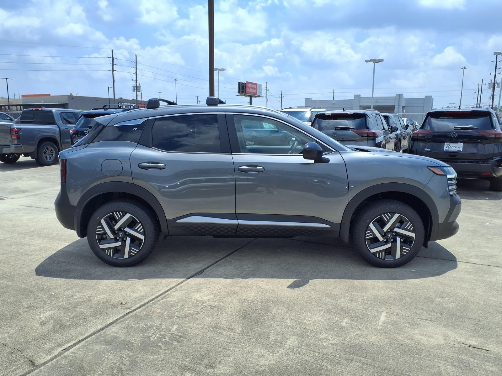 New 2026 Gun Metallic Nissan SV image 8