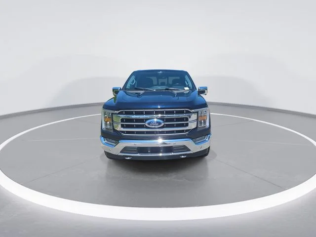 Used 2021 Blue Ford Lariat image 3
