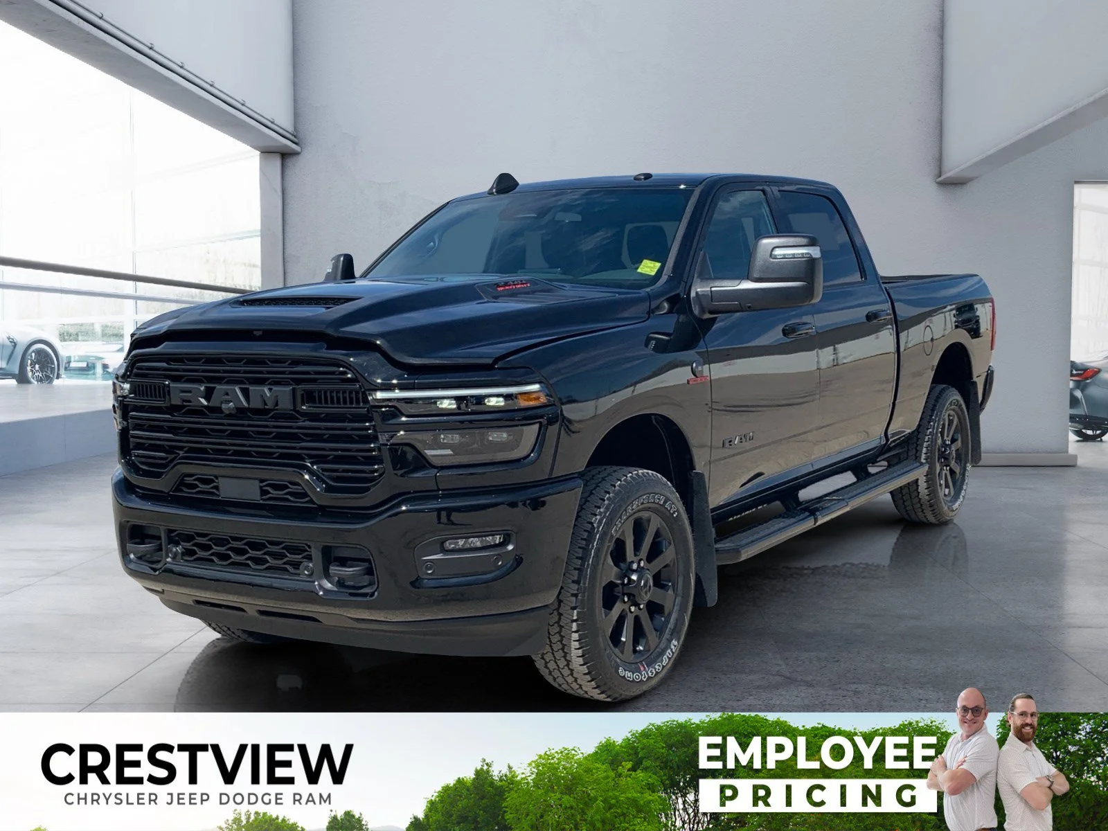 New 2026 Diamond Black Crystal Pearl Ram Laramie image 1