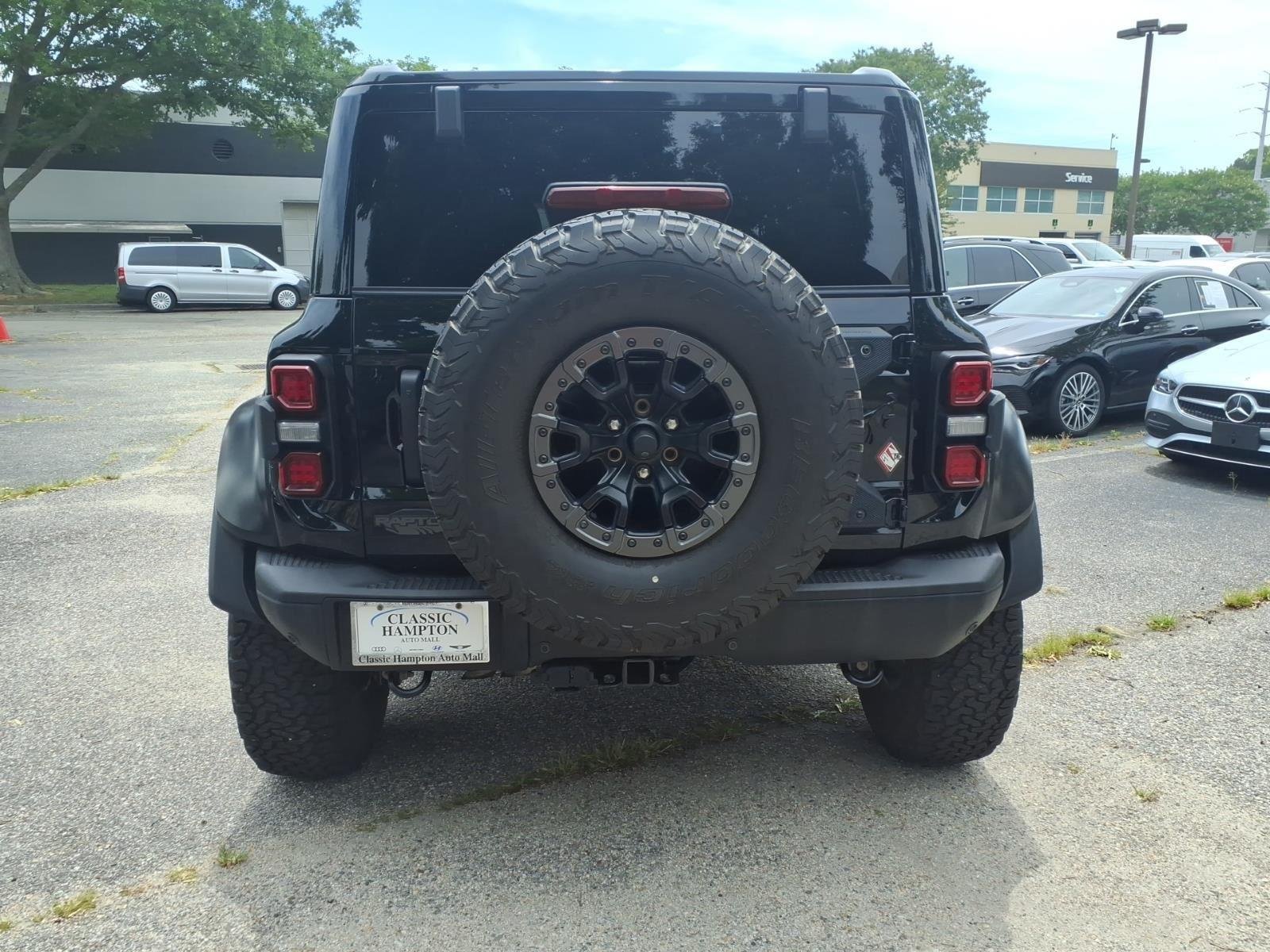 Used 2022 Shadow Black Ford Raptor image 7
